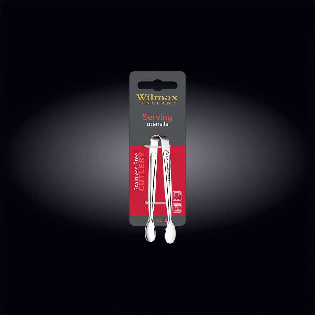 Wilmax England Stella Stainless Steel Sugar Tongs - additional product image