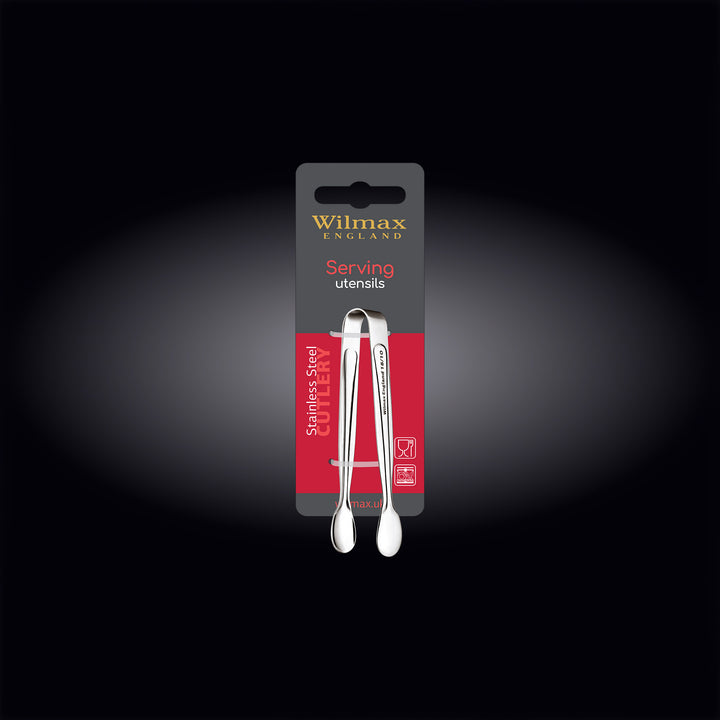 Wilmax England Stella Stainless Steel Sugar Tongs - additional product image
