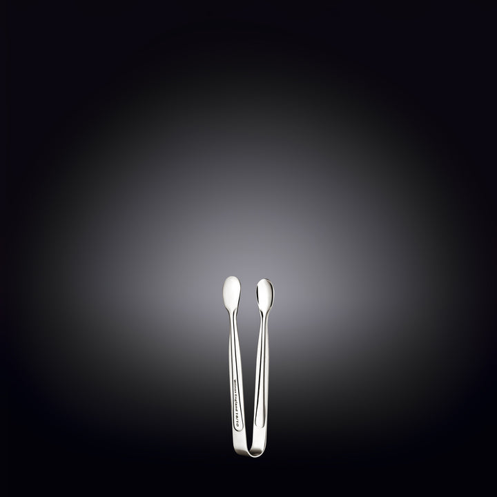 Wilmax England Stella Stainless Steel Sugar Tongs - Sugar Tongs Silver