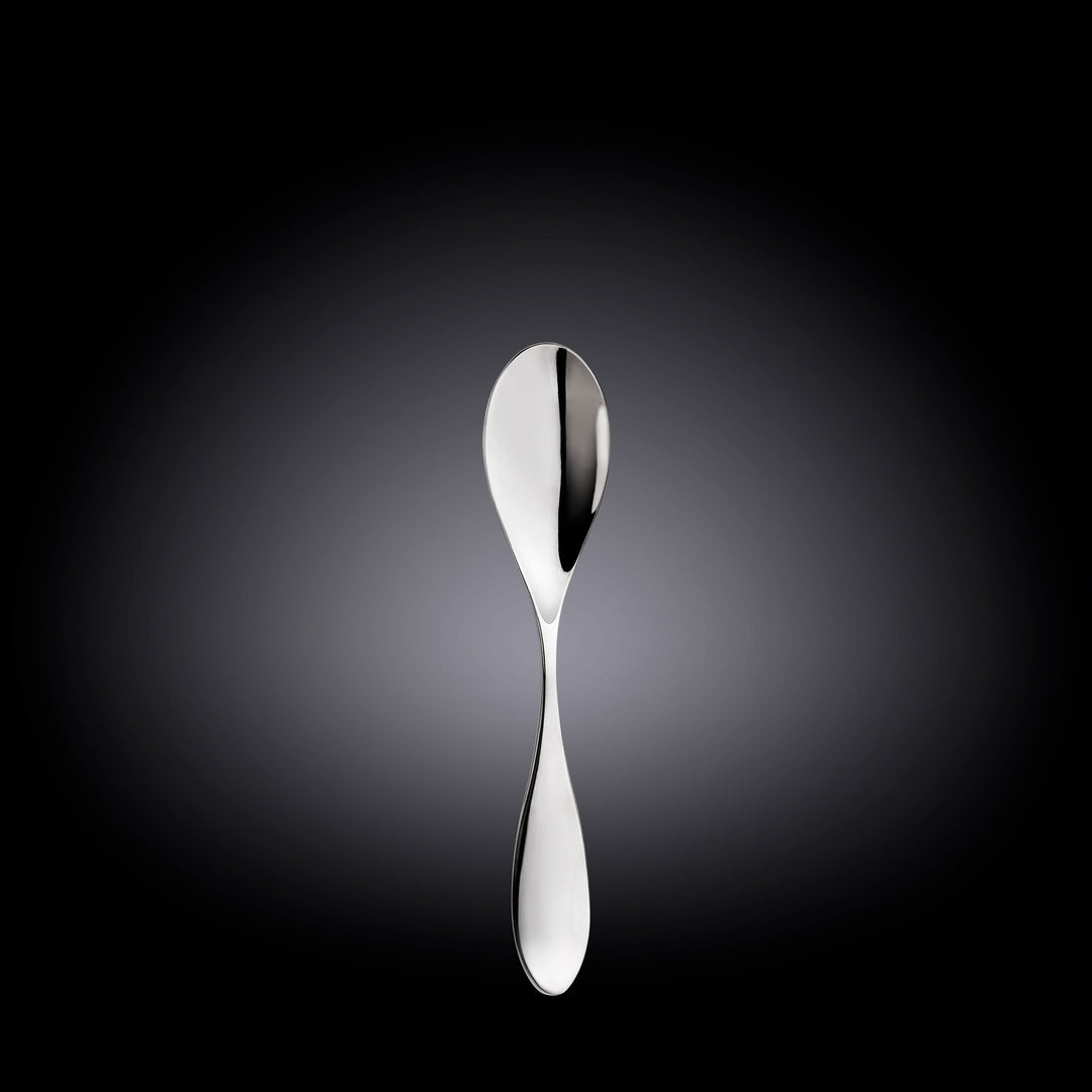 Wilmax England Ilona Stainless Steel Coffee-Tea Spoon Cup - Coffee-Tea Spoon Cup Silver