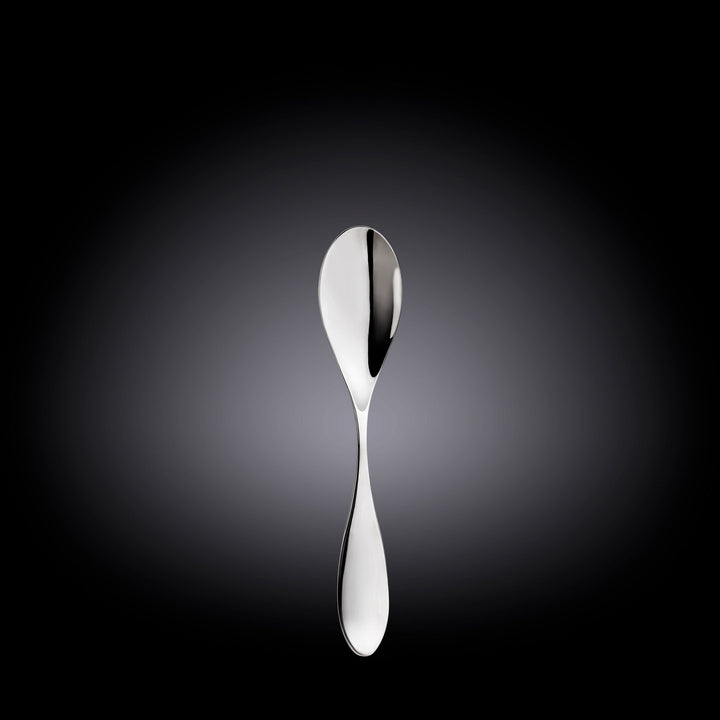 Wilmax England Ilona Stainless Steel Coffee-Tea Spoon Cup - Coffee-Tea Spoon Cup Silver