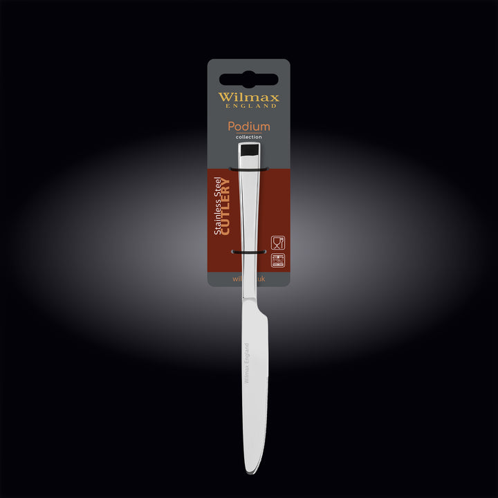 Wilmax Podium salad and dessert knife - alternate view