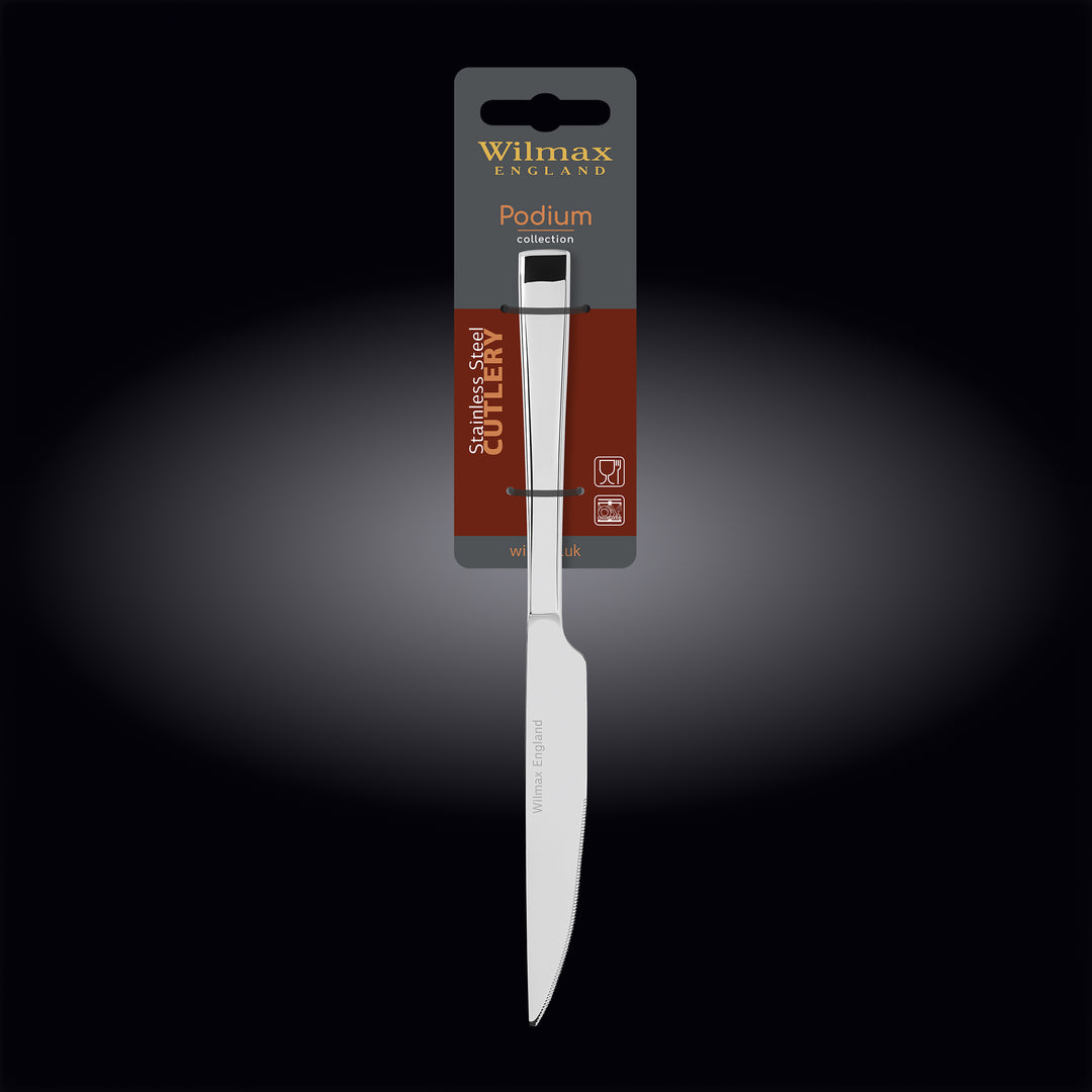 Wilmax England Podium Stainless Steel Steak Knife - additional product image