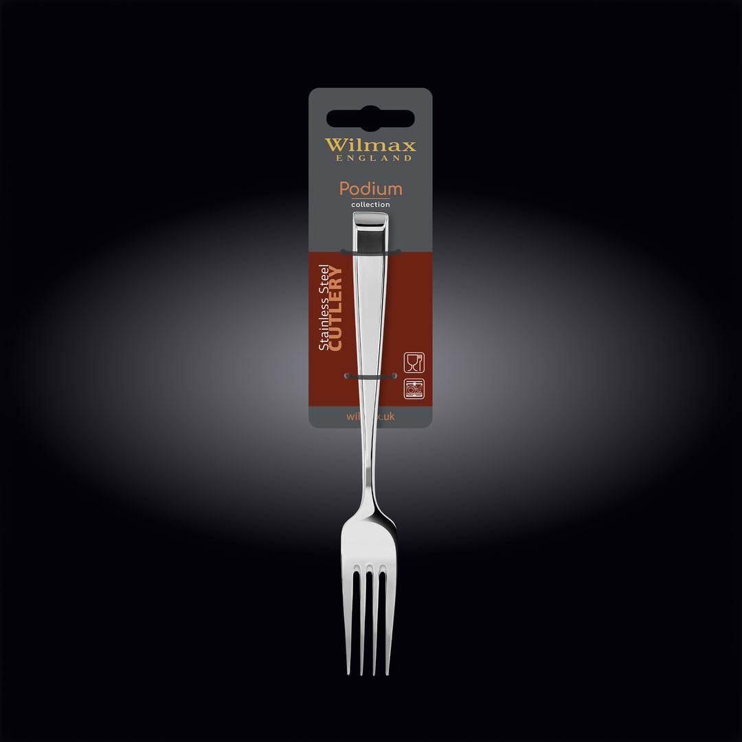 Wilmax Podium dinner and table fork - alternate view