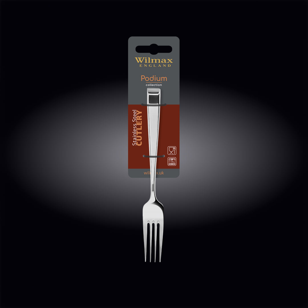 Wilmax Podium salad and dessert fork - alternate view