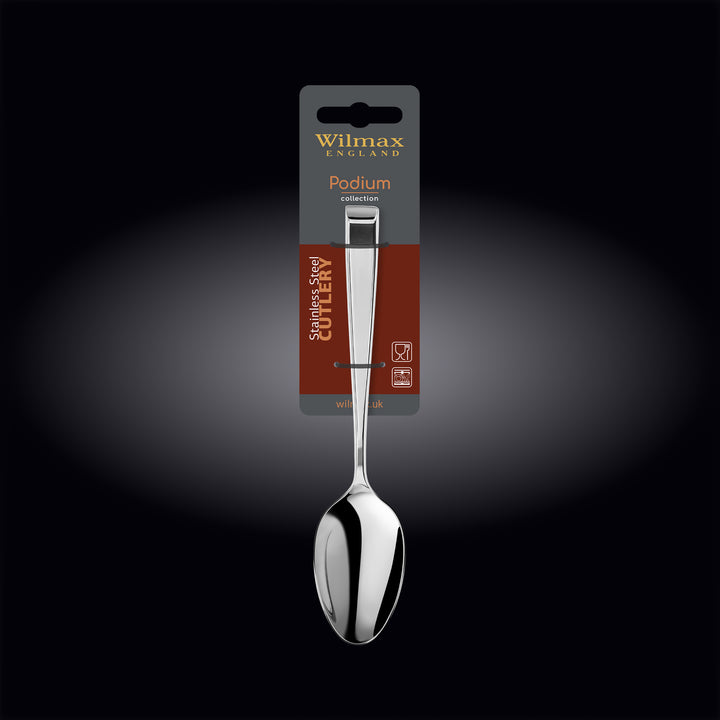 Wilmax Podium dinner and table spoon - alternate view