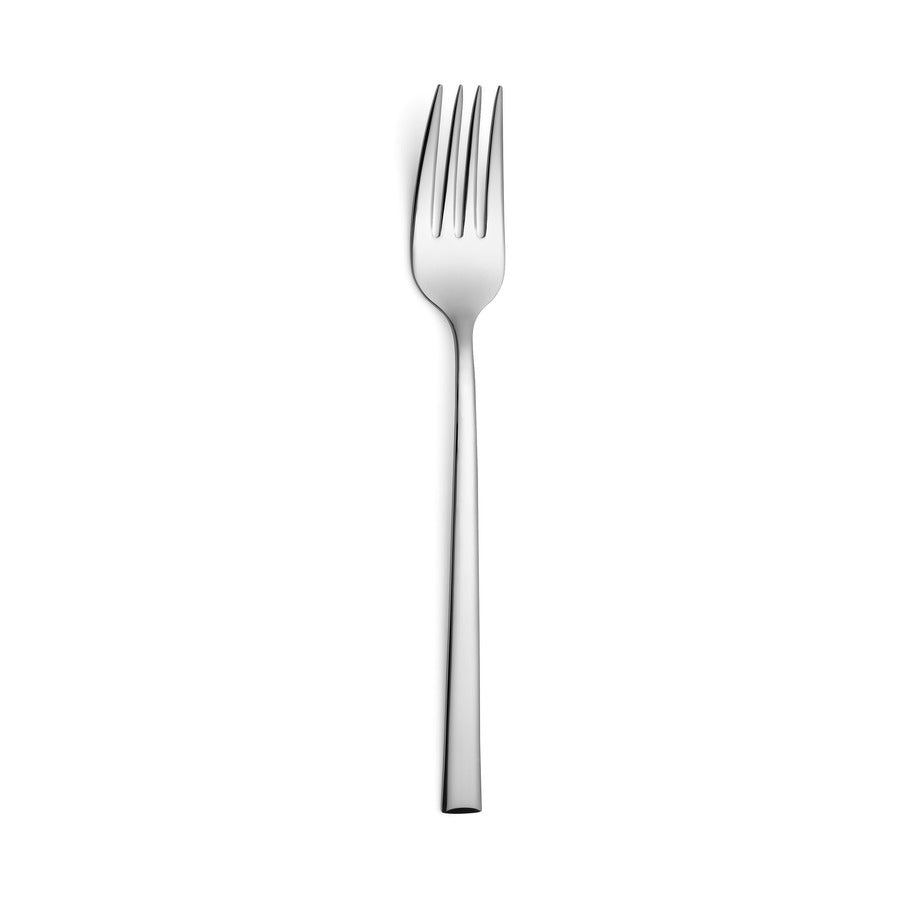 Face Portugal Maldives Shiny Silver Table Fork