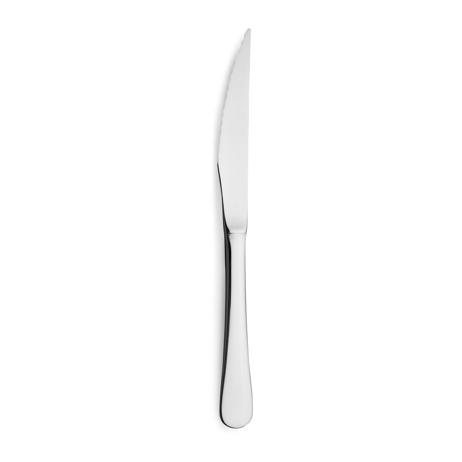 Face Portugal Volga Shiny Silver Steak Knife