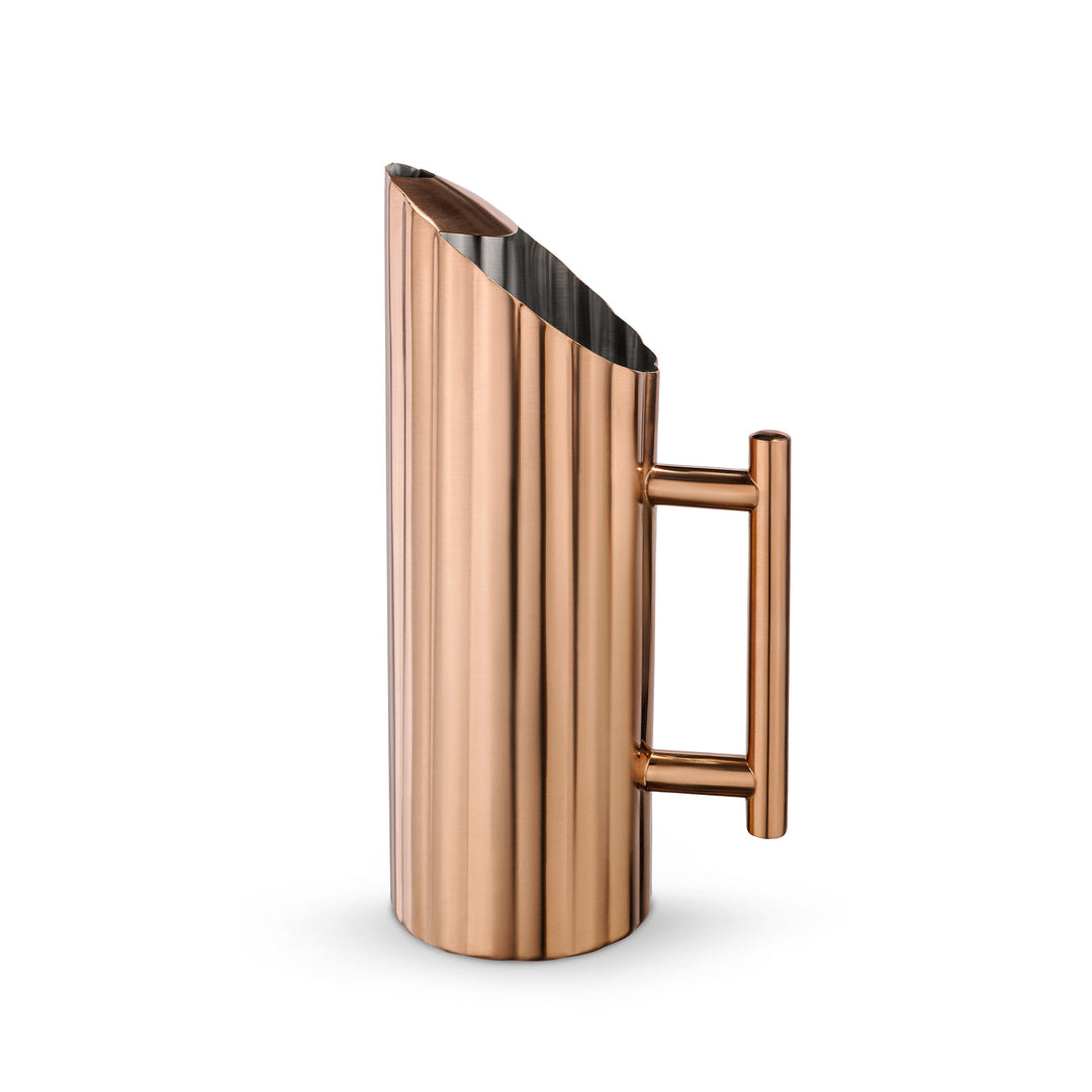 Wilmax Segment Stainless Steel Water Pitcher – Bronze Matt
