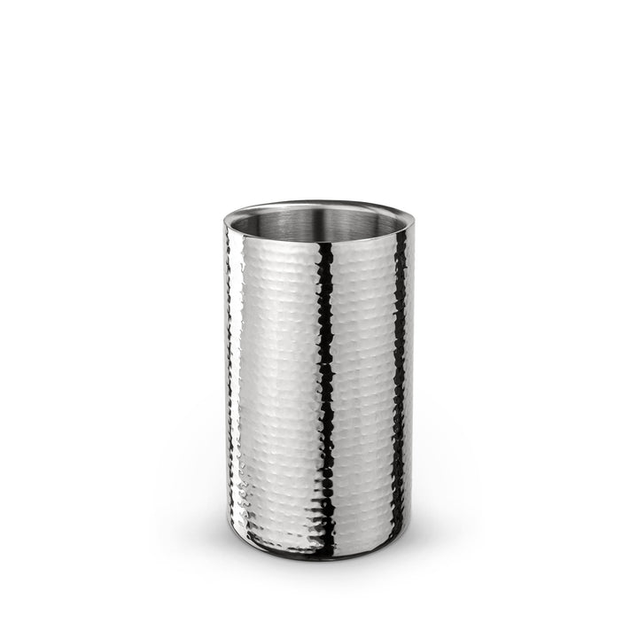 Wilmax Hammered Double Wall Wine Bucket – Silver