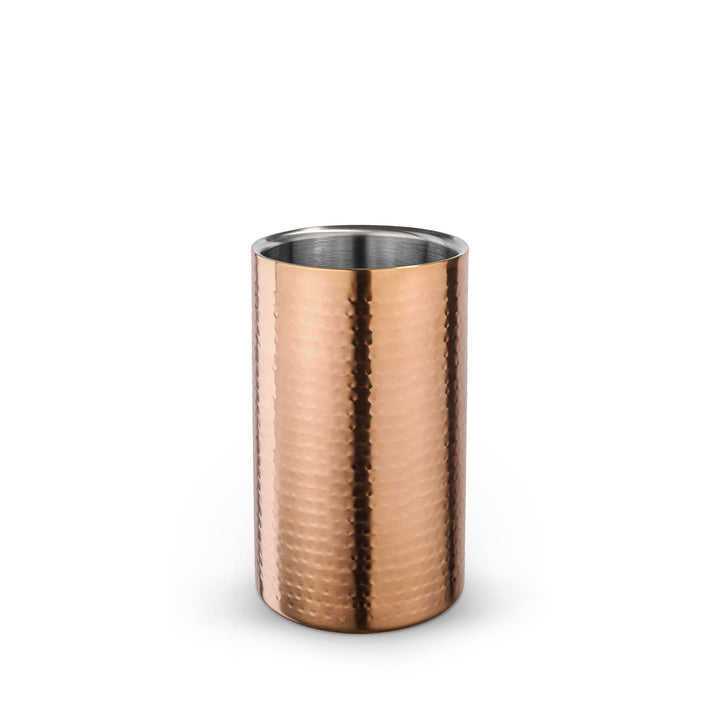 Wilmax Hammered Double Wall Wine Bucket – Bronze Matt