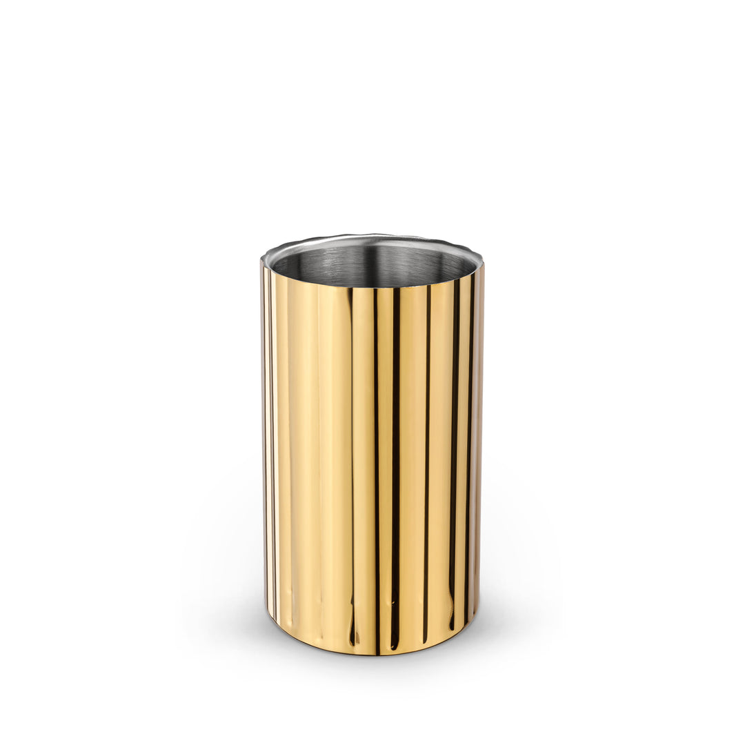Wilmax Segment Double Wall Wine Bucket – Gold