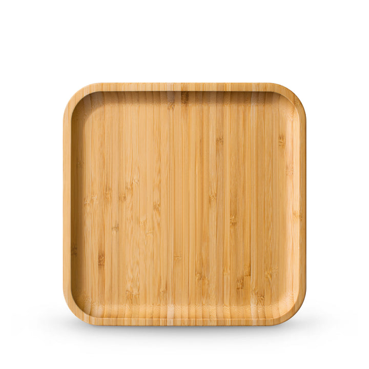 Wilmax Bamboo Square Plate &amp; Platter - 12 x 12 in / 30.5 x 30.5 cm