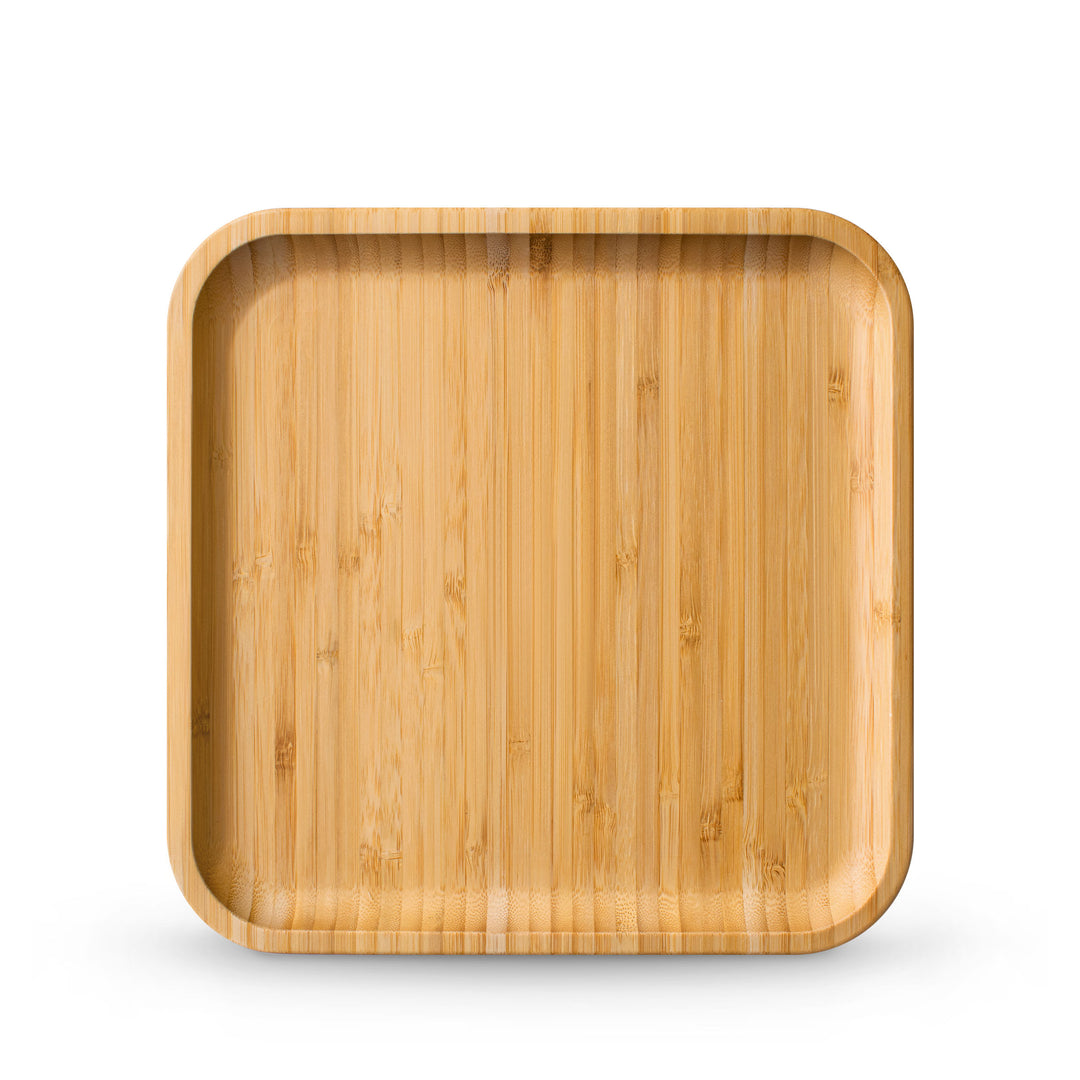 Wilmax Bamboo Square Plate &amp; Platter - 13 x 13 in / 33 x 33 cm