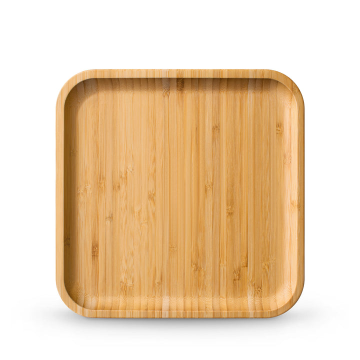 Wilmax Bamboo Square Plate &amp; Platter - 13 x 13 in / 33 x 33 cm