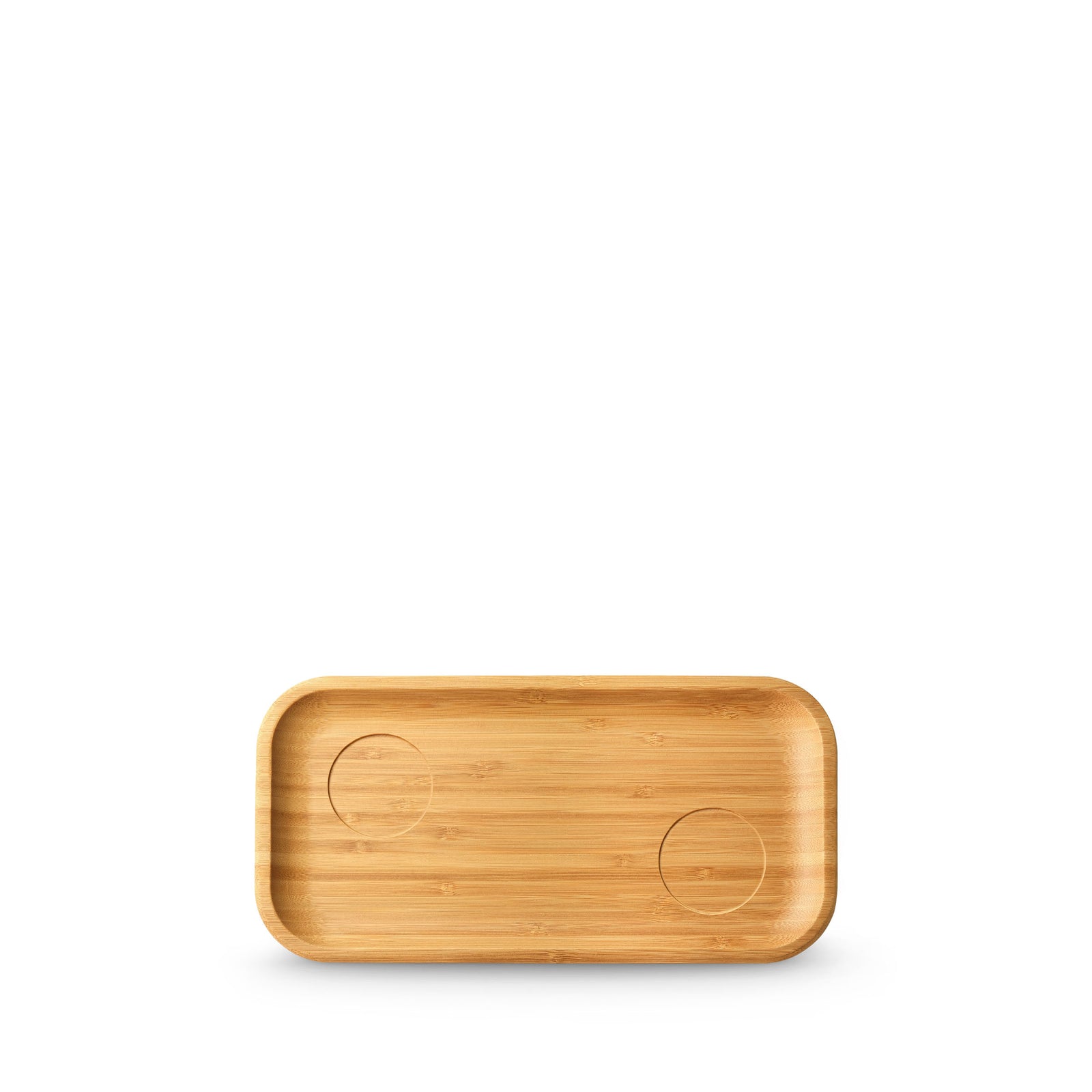 Wilmax Bamboo Rectangular Saucer - 7.5 x 4 in / 19 x 10 cm