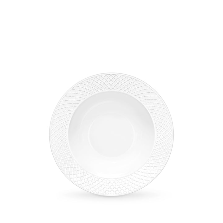 Wilmax Diamond White deep rim round plate 450 ml