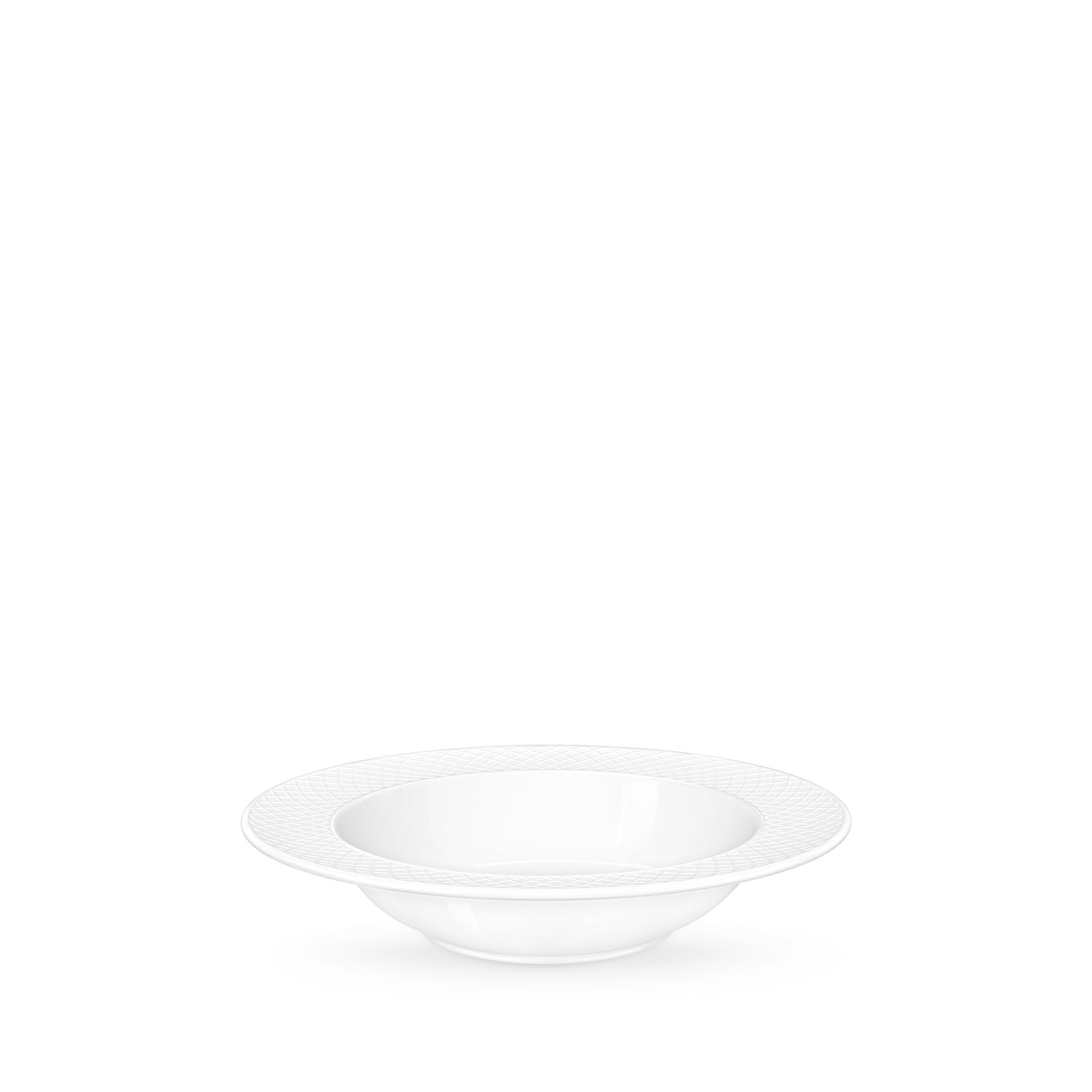 Wilmax Diamond White Deep Rim Round Plate 450 ml