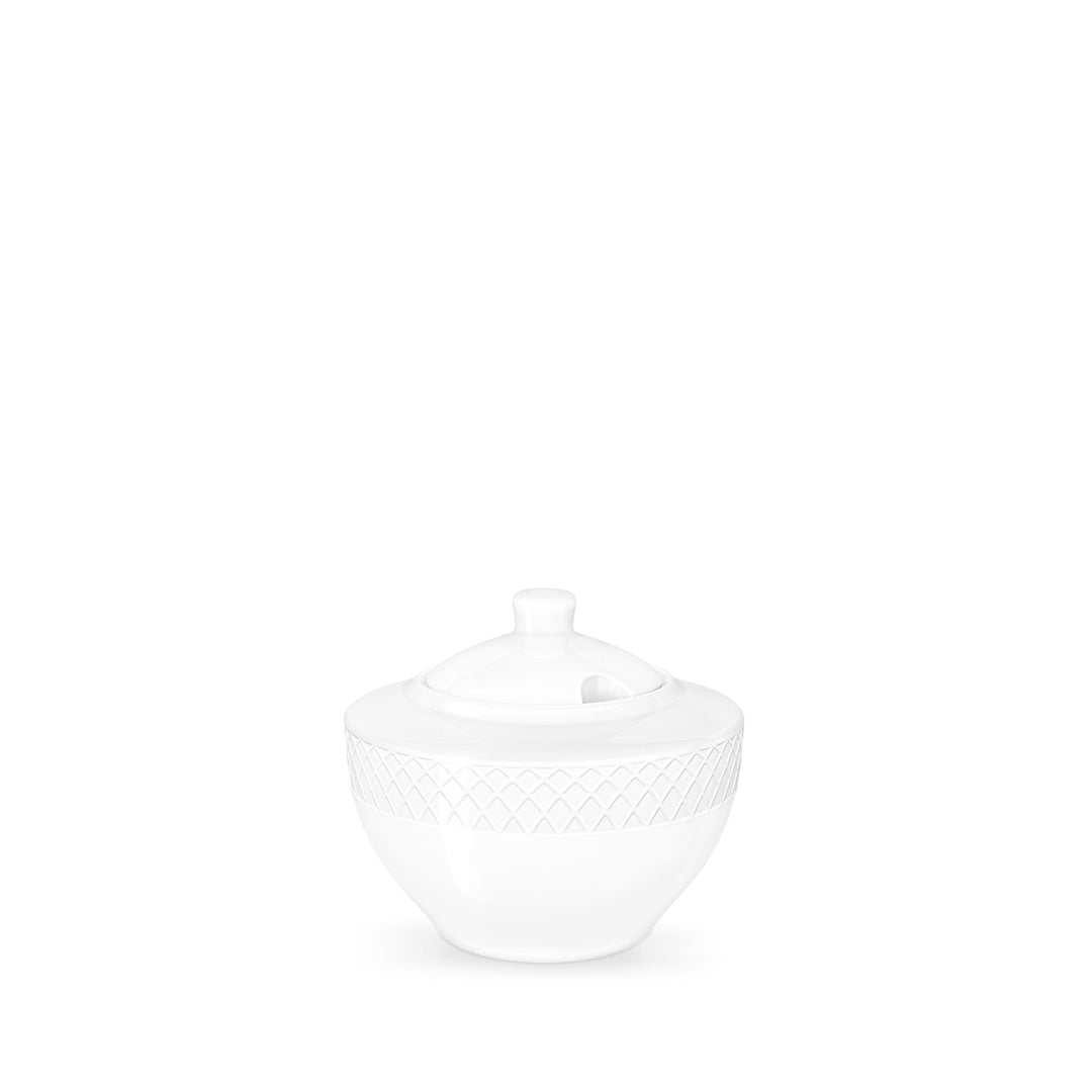 Wilmax Diamond White sugar bowl 340 ml