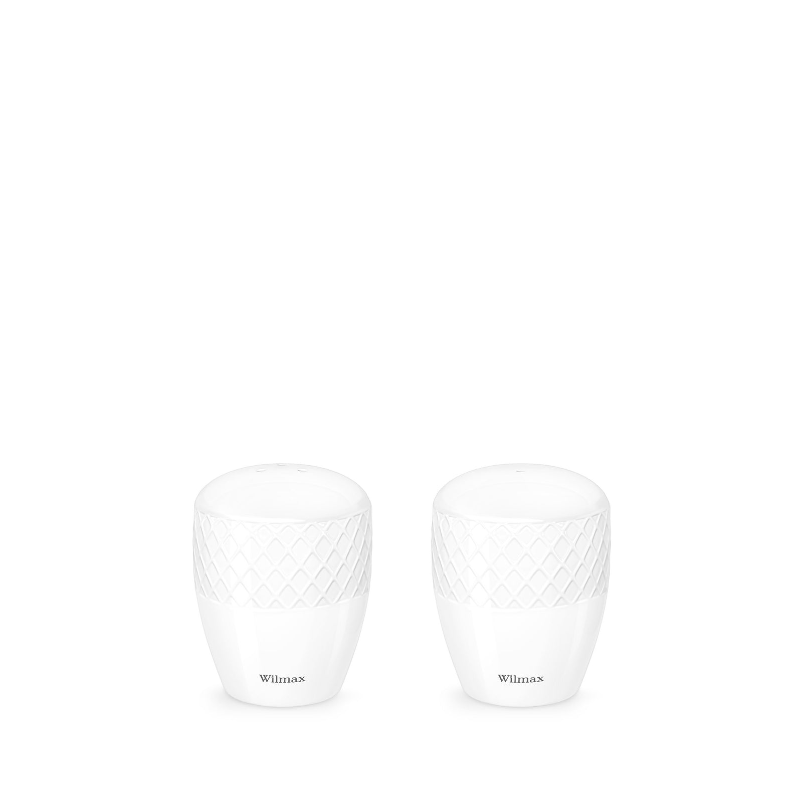 Wilmax Diamond White salt and pepper set
