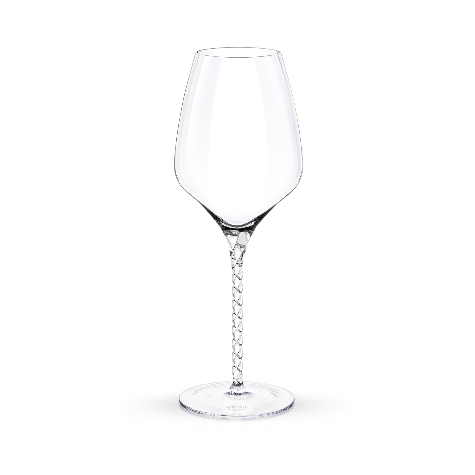 Wilmax Diamond Silver Crystalline Wine Glass – 800 ml