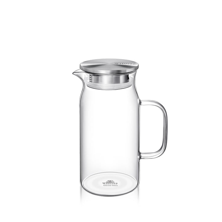 Wilmax England Thermo Glass Jug with Stainless Steel Lid - WL-888209/A