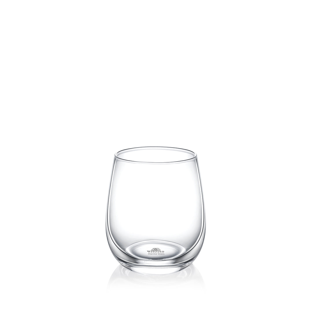 Wilmax England Hammered Thermo Glass Tumbler 360 ml - WL-888641/A