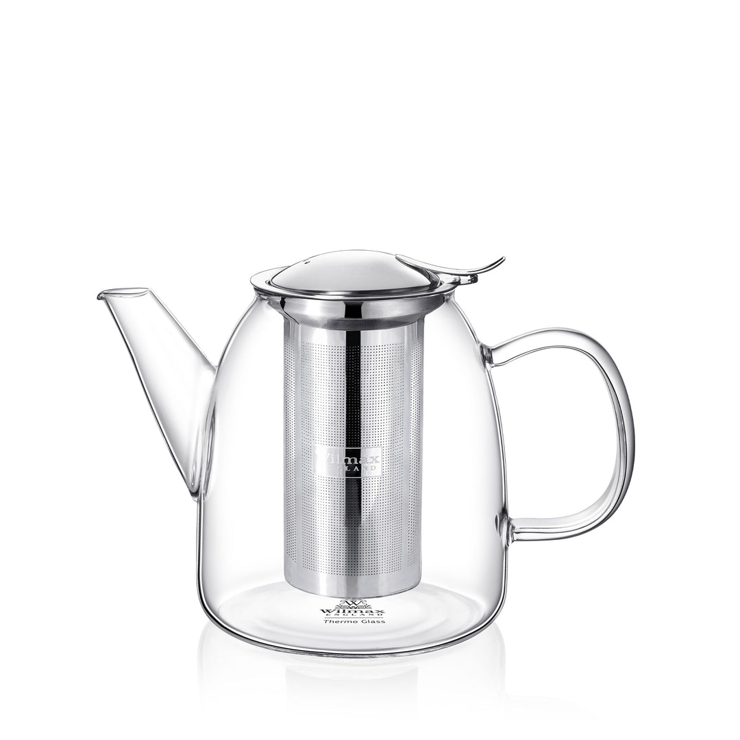 Wilmax England Thermo Glass Teapot with Stainless Steel Infuser 950 ml - WL-888808/A