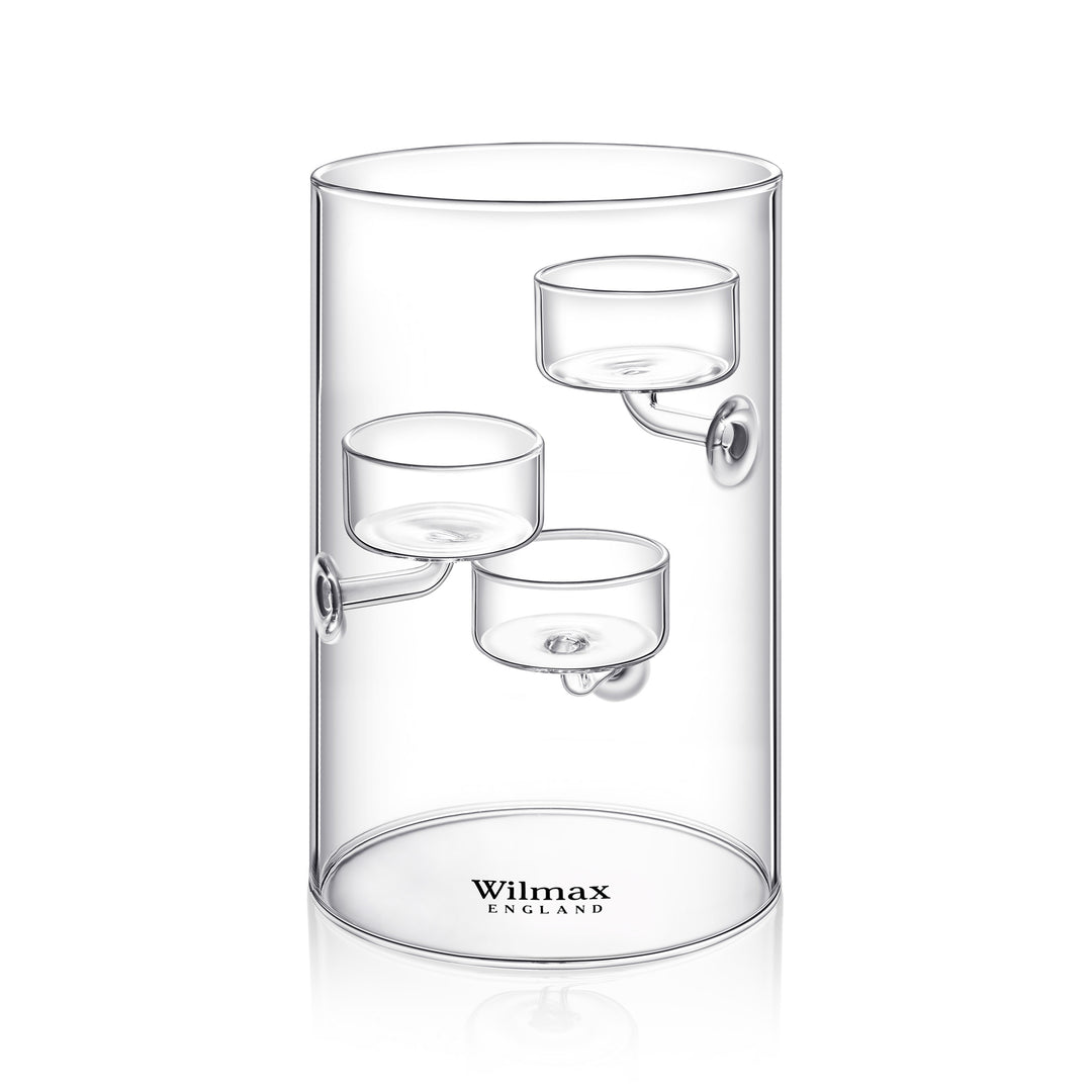 Wilmax England Thermo Glass Tealight Candle Holders - WL-888906/A