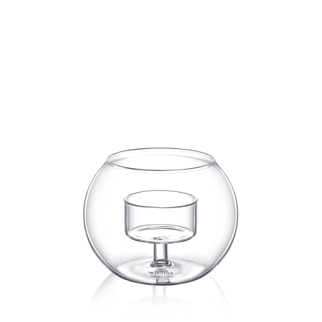 Wilmax England Rounded Thermo Glass Tealight Holders - WL-888973/A