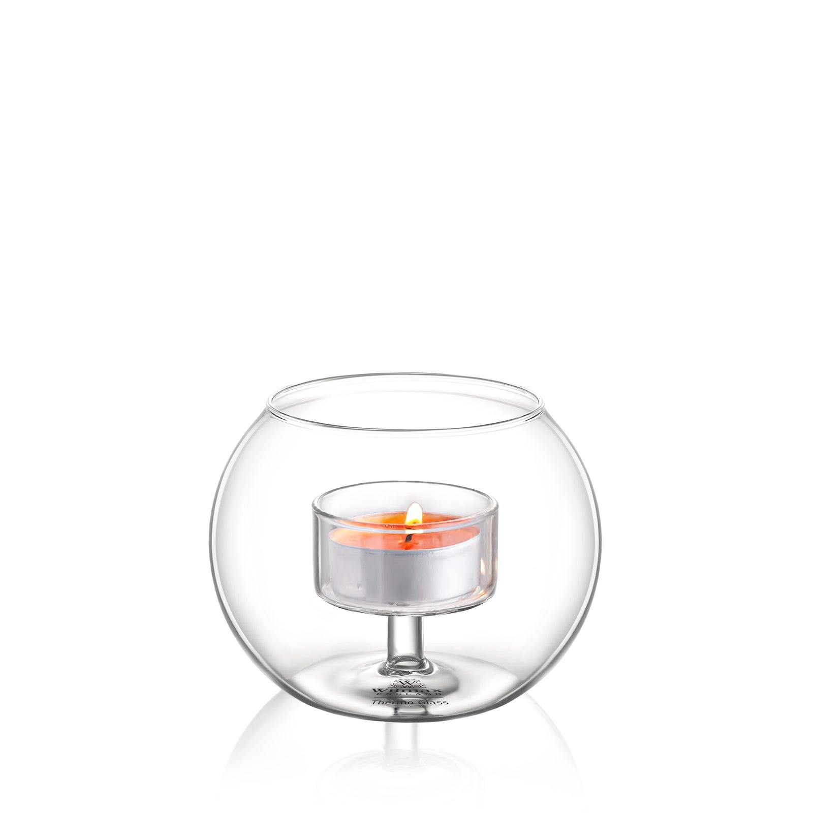 Wilmax England Rounded Thermo Glass Tealight Holders additional image