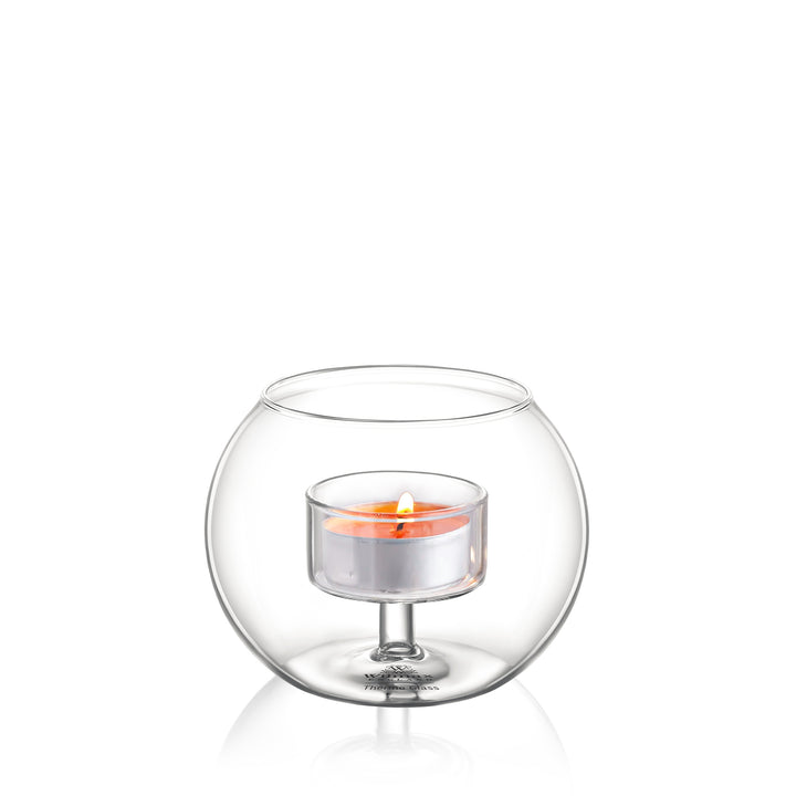 Wilmax England Rounded Thermo Glass Tealight Holders additional image