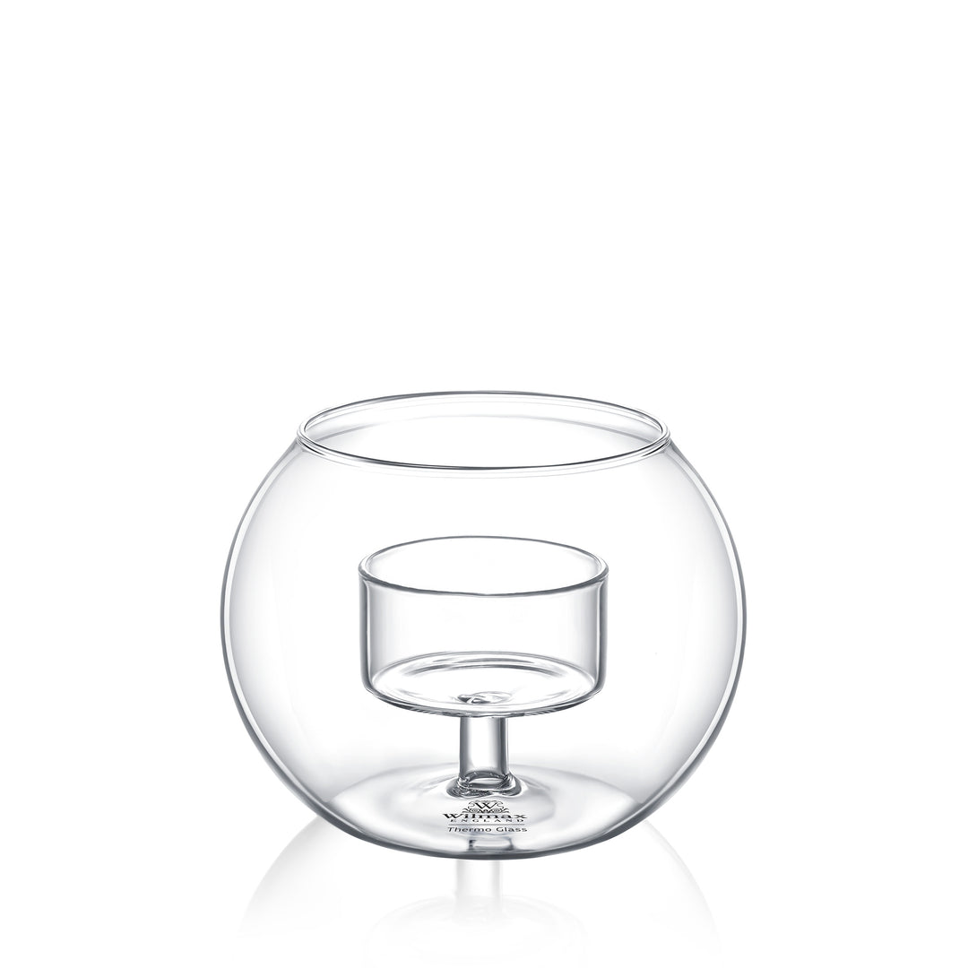 Wilmax England Rounded Thermo Glass Tealight Holders - WL-888974/A