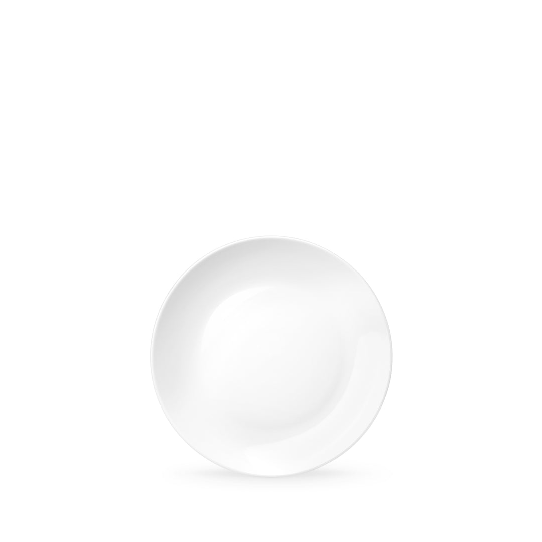 Wilmax White Rolled Rim Plate &amp; Platter - 15 cm