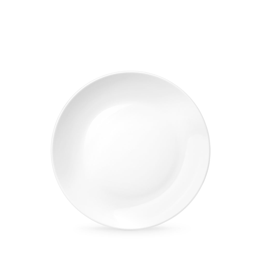 Wilmax White Rolled Rim Plate &amp; Platter - 25.5 cm
