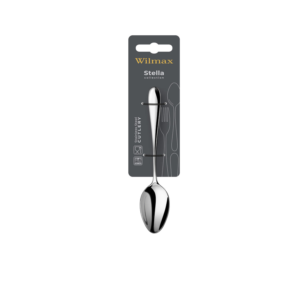 Wilmax England Stella Stainless Steel Appetizer Coffee-Tea Spoon Mug - additional product image