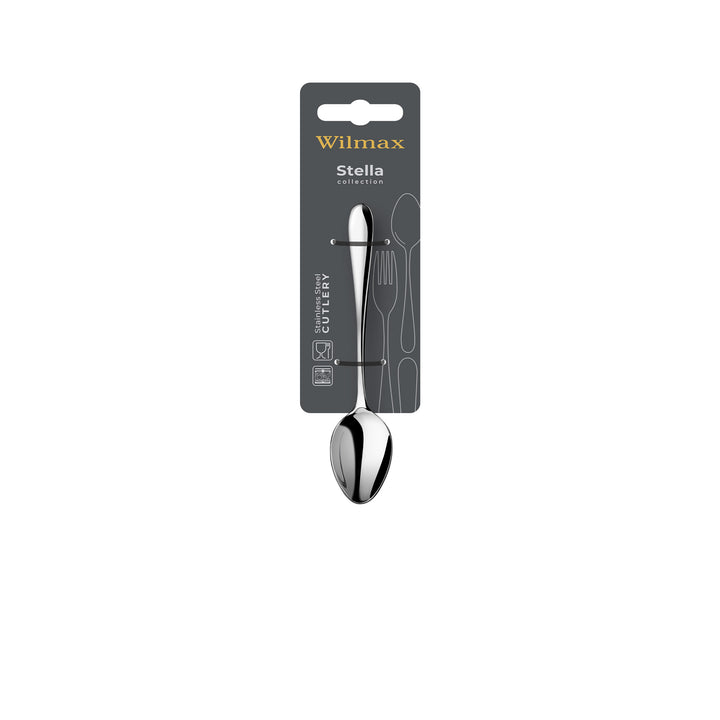 Wilmax Stella stainless steel coffee-tea spoon – additional view