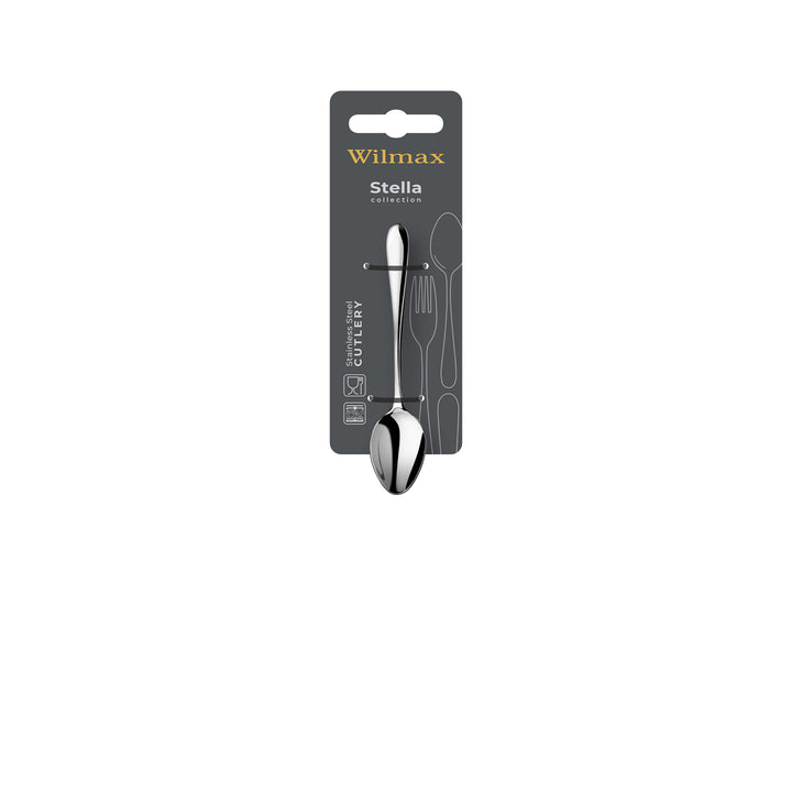 Wilmax Stella stainless steel coffee moka spoon – additional view
