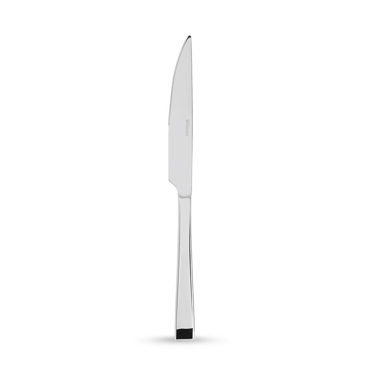 Wilmax England Podium Stainless Steel Steak Knife - Steak Knife Silver