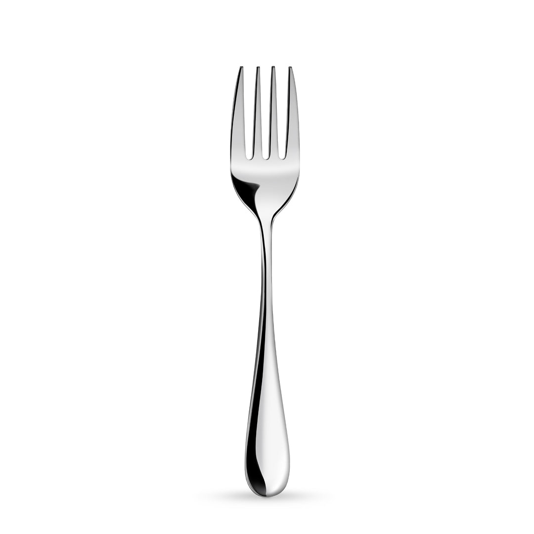 Wilmax England Stella Stainless Steel Serving Fork - Serving Fork Silver