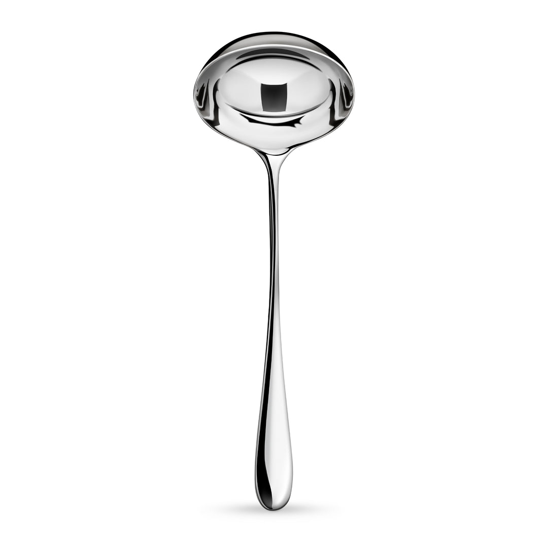 Wilmax England Stella Stainless Steel Soup Ladle - Soup Ladle Silver