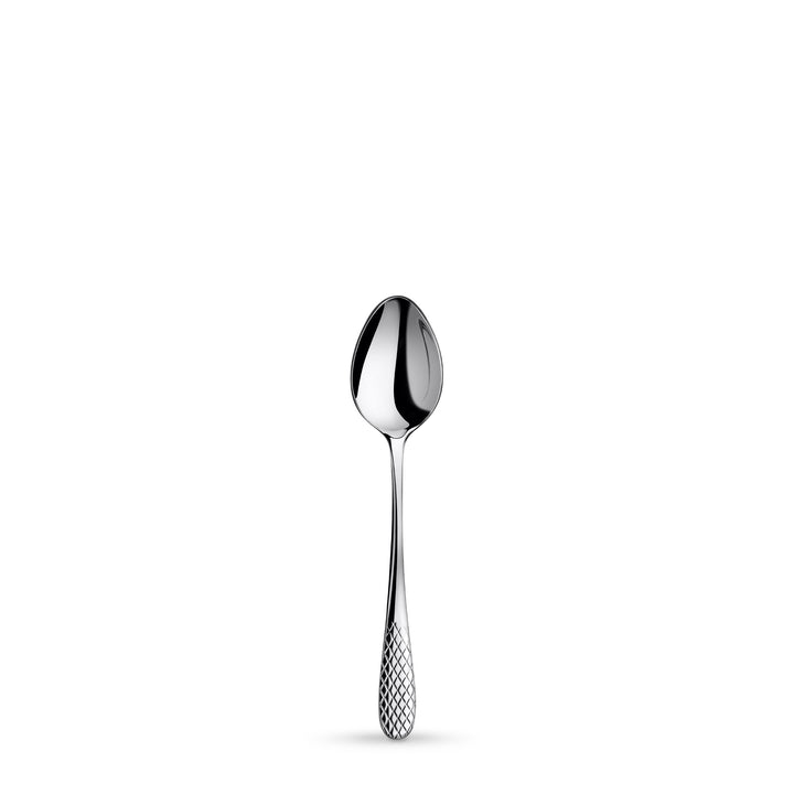 Wilmax Diamond coffee and tea spoon - silver