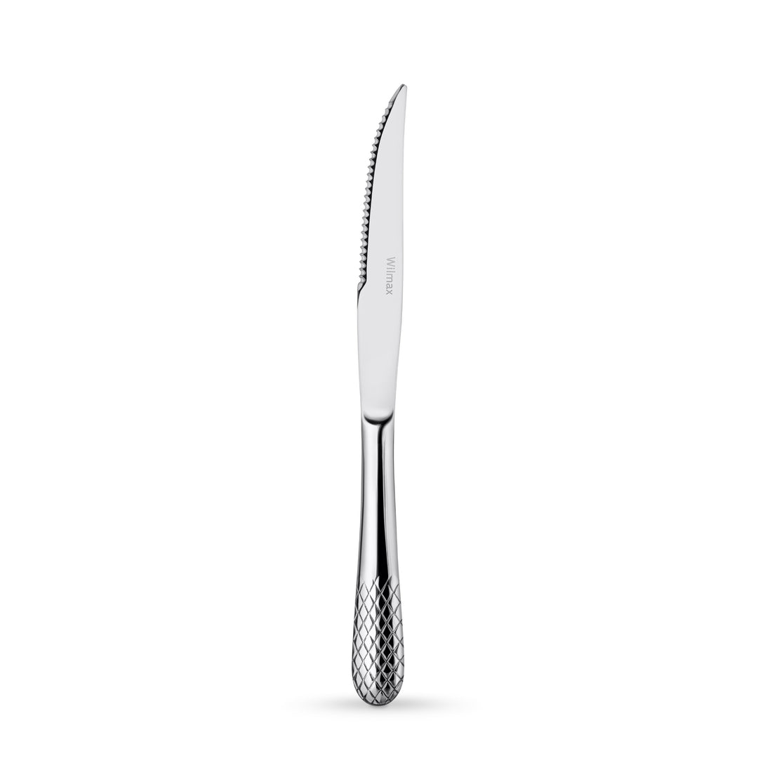 Wilmax England Diamond Stainless Steel Knives - Steak Knife Golden Gold