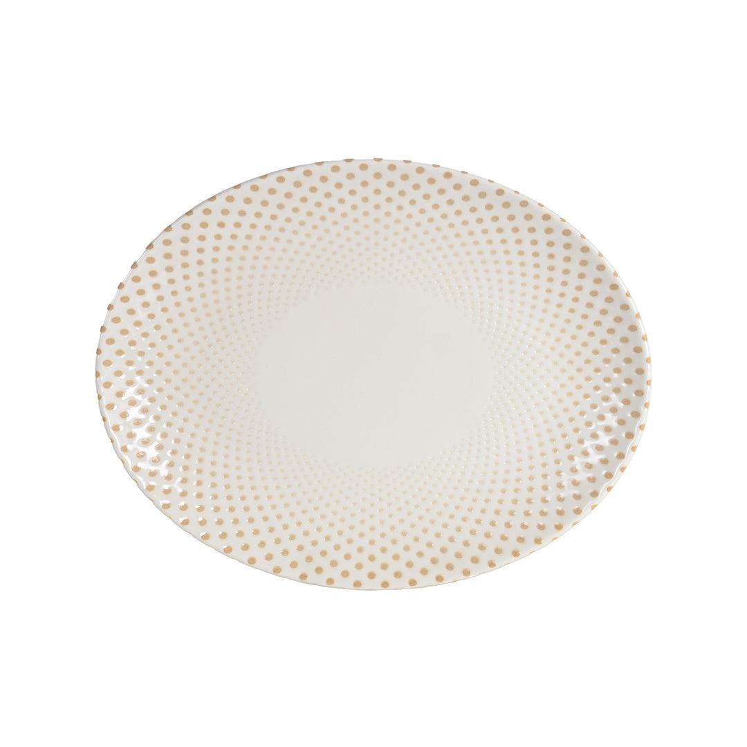Rinart Punto Elips Oval Platter - 30.6 x 20.2 cm