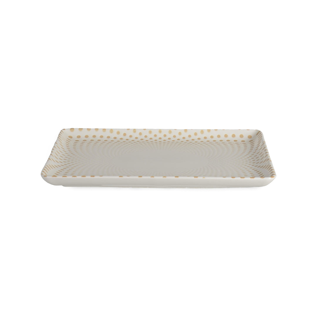 Rinart Punto Flora Rectangular Serving Platter - 24 x 17 cm alternate view