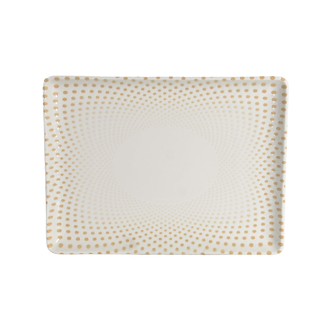 Rinart Punto Flora Rectangular Serving Platter - 30 x 22 cm