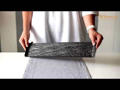 Wilmax Monolith Rectangular Dish – Black