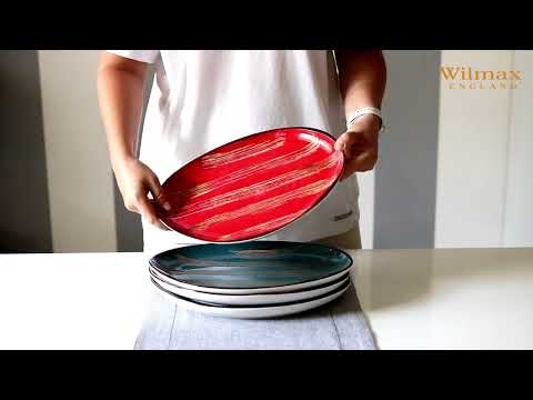 Wilmax Color Boom Scratch Stone-Shaped Serving Dish