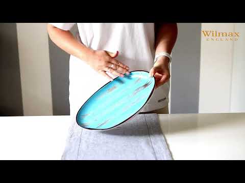 Wilmax Color Boom Scratch Stone-Shaped Serving Dish