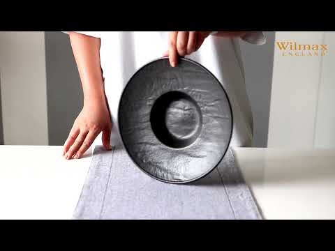 Wilmax Monolith Deep Plate – Black – 27 cm – 250 ml